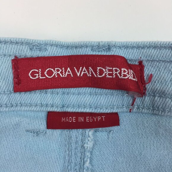 Gloria Vanderbilt Womens Amanda Jeans Slimming Light Blue Size 8 Missy Medium - Picture 9 of 13